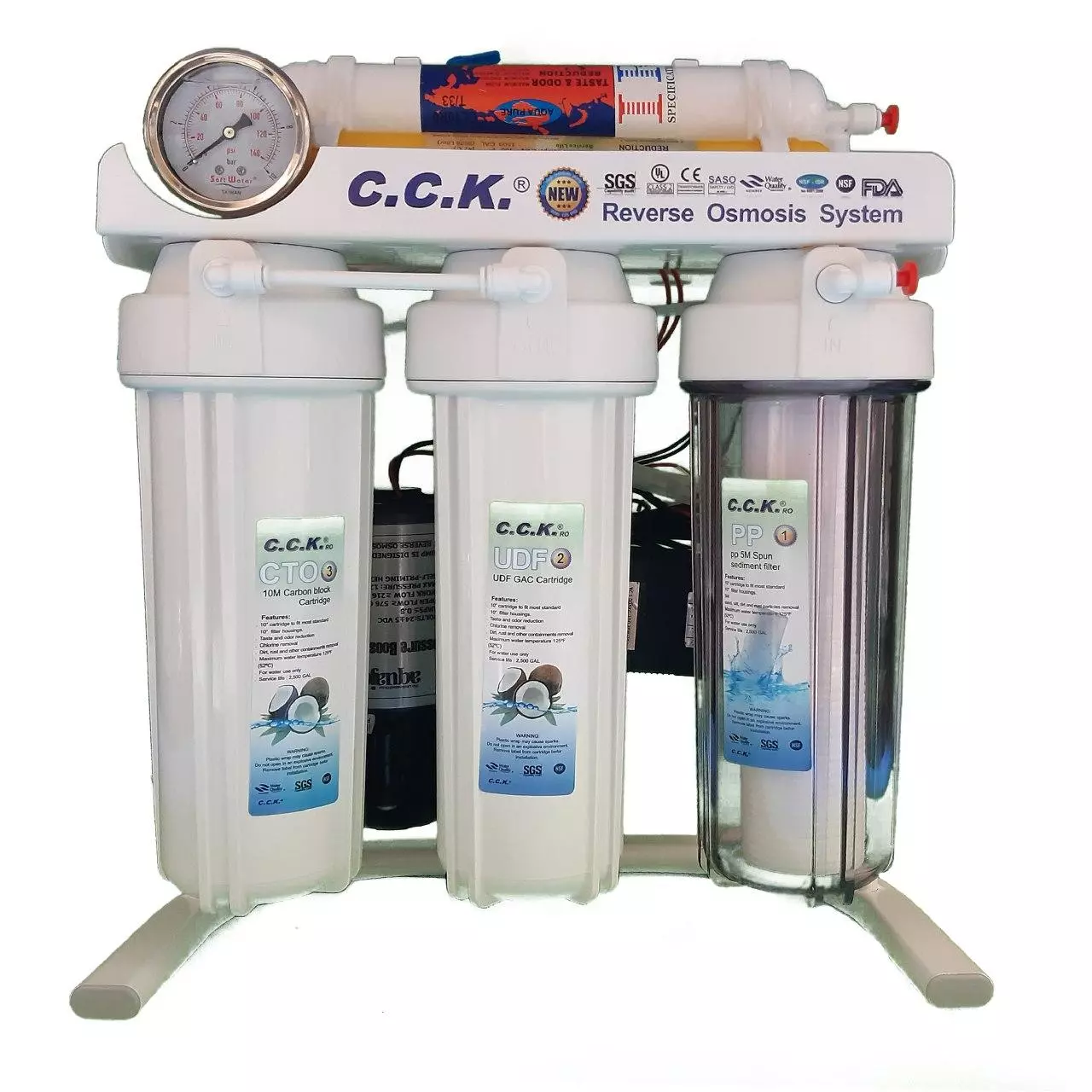 دستگاه تصفیه آب خانگی سی سی کا 6 مرحله ای